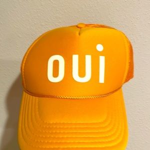 Clare V ‘oui’ trucker hat